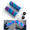 thumbnail image 1 of Gazechimp 22,2 mm Silicona Road Bike Grips Amortiguación Tapas de extremo de manillar Azul Sharpla Puños de manillar de bicicleta, 1 of 8