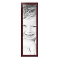 thumbnail image 2 of ArtToFrames 11" x 40" Cherry Picture Frame, 11x40 inch Red MDF Poster Frame (WOM-4333),  Pack, 2 of 8