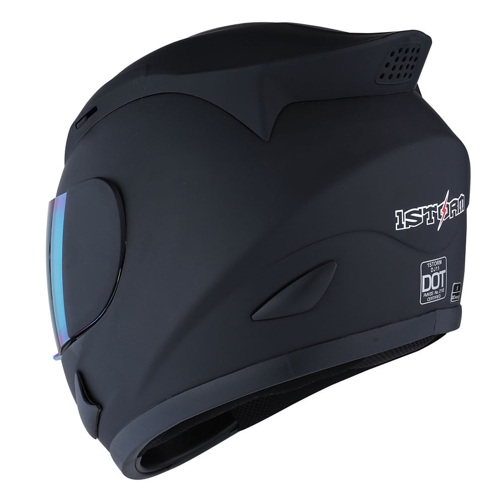 1Strom Motorcycle Bike Full Face Helmet Hjdj11 Mechanic Matt