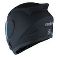 thumbnail image 6 of 1Storm Motorcycle Bike Full Face Helmet Mechanic HJDJ11 + Motorcycle Bluetooth Headset: Matt Black, 6 of 6