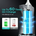 thumbnail image 5 of COSLUS Water Dental Flosser Pick for Teeth,DIY Mode,300ML,IPX7 Waterproof,Portable,Rechargeable,for Home Travell-White, 5 of 8