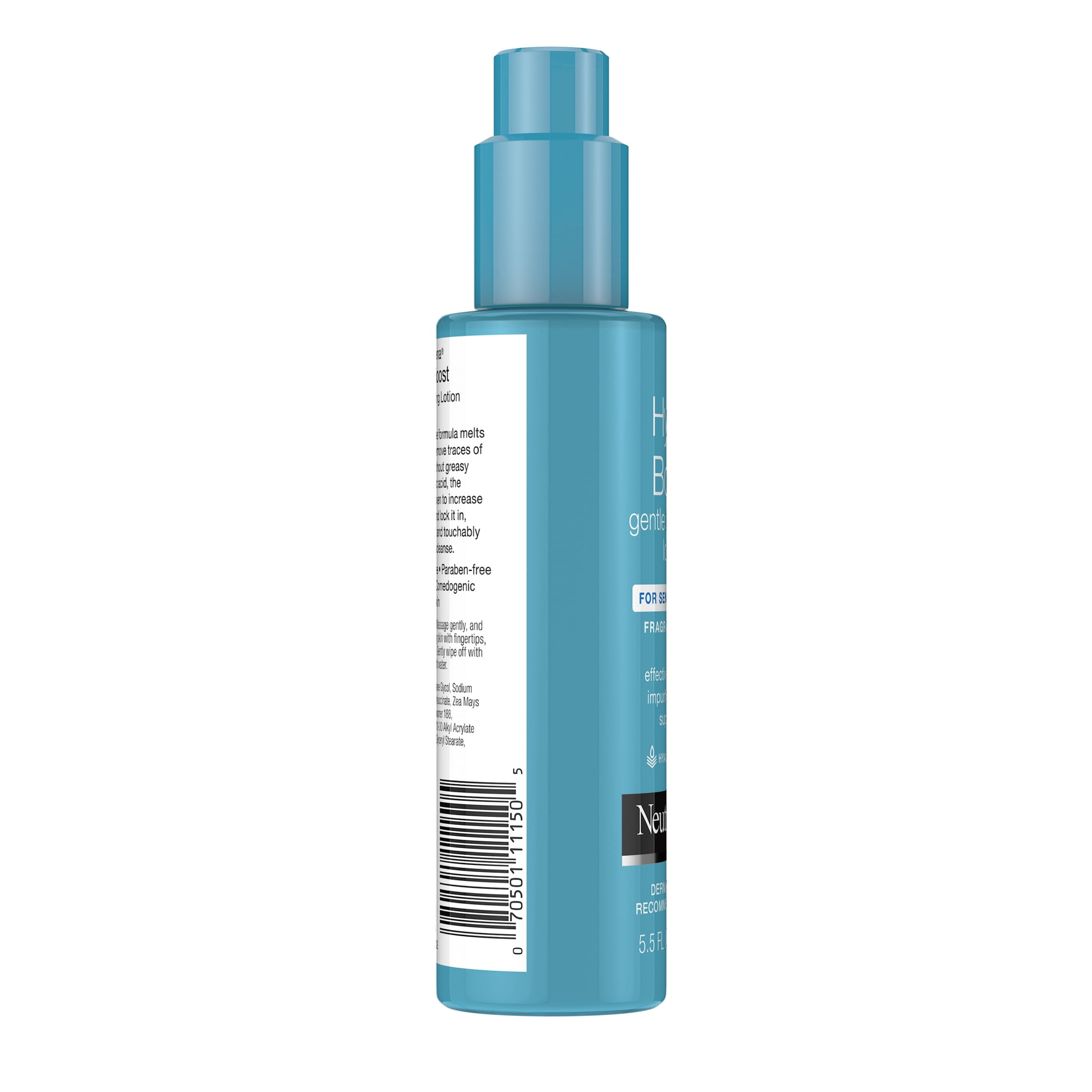 Neutrogena Hydro Boost Gentle Cleansing and Hydrating Face Lotion, 5.0 fl. oz