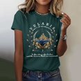 thumbnail image 2 of WEAIXIMIUNG T-Shirts Amusants Humour Adulte T-Shirt d'Été Décontracté Imprimé à Manches Courtes Col Rond pour Femmes, 2 of 4