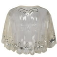 thumbnail image 4 of PrettyGuide Women's 1920s Sequin Shawls Sparkly Flapper Evening Wrap Cape, 4 of 5