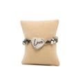 thumbnail image 2 of Pulsera Glowa Yuanfen Rosado, corazón y flecha Glowa GLOWA Pulsera, 2 of 7