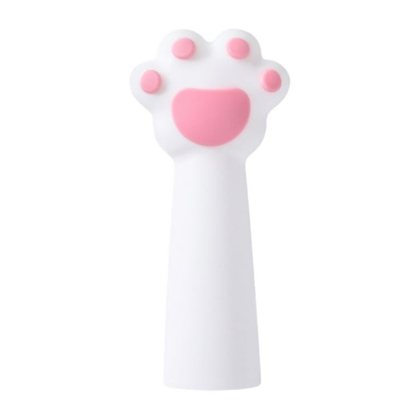 Pelador de ajos de silicona con bonito diseño de pata de gato. Fácil de pelar y prensar. Rosa