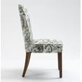 thumbnail image 3 of Set of 6 Cover Removable Interchangeable Upholstered Dining Chairs Linen Parsons Diner Chair Upholstered Fabric Dining Room Chairs with Solid Wood and Padded Seat Dining Chair (Taupe), 3 of 8