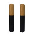 thumbnail image 1 of Tubos de rímel vacíos: 2 tubos de rímel de 6 ml con varita para pestañas y tapa de bambú, estuche para botella de crema de pestañas, viales, contenedores para aceite de ricino, suero para el crecimien, 1 of 5