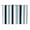 Navy blue turquoise, variant on Turquoise Navy Blue Striped Kitchen Curtains 63 Inch Length, Farmhouse Stripe Art Grommet Top Bedroom Living Room Curtains, Light Filtering Cafe Curtain Drapes 2 Panels Set 104''x63''