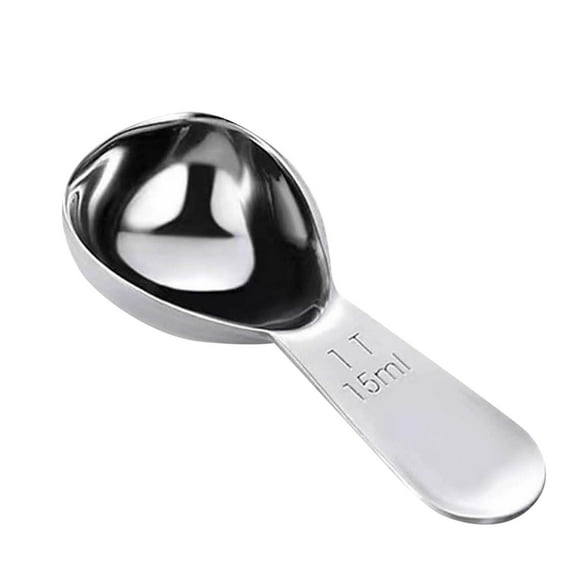 Stainless Steel Coffee Scoop Short Handle Tablespoon Measuring Spoons for Coffee Tea Sugar