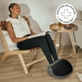 thumbnail image 2 of homedics soothing foot warmer and vibrating massager with heat, black, 2 of 10