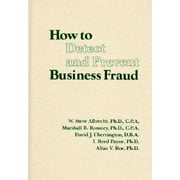 How to Detect and Prevent Business Fraud, Used [Hardcover]