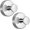 CC5 Champagne, variant on Suction Cup Hooks for Shower/Bathroom Heavy Duty Removable for Towels, Robes, Loofah - No Drill Stainless Steel Hooks for Glass, Mirror, Tile, Kitchen (2-Pack)