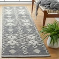 thumbnail image 2 of SAFAVIEH Kilim Phelim Tribal Runner Rug, Charcoal/Ivory, 2'3" x 9', 2 of 11