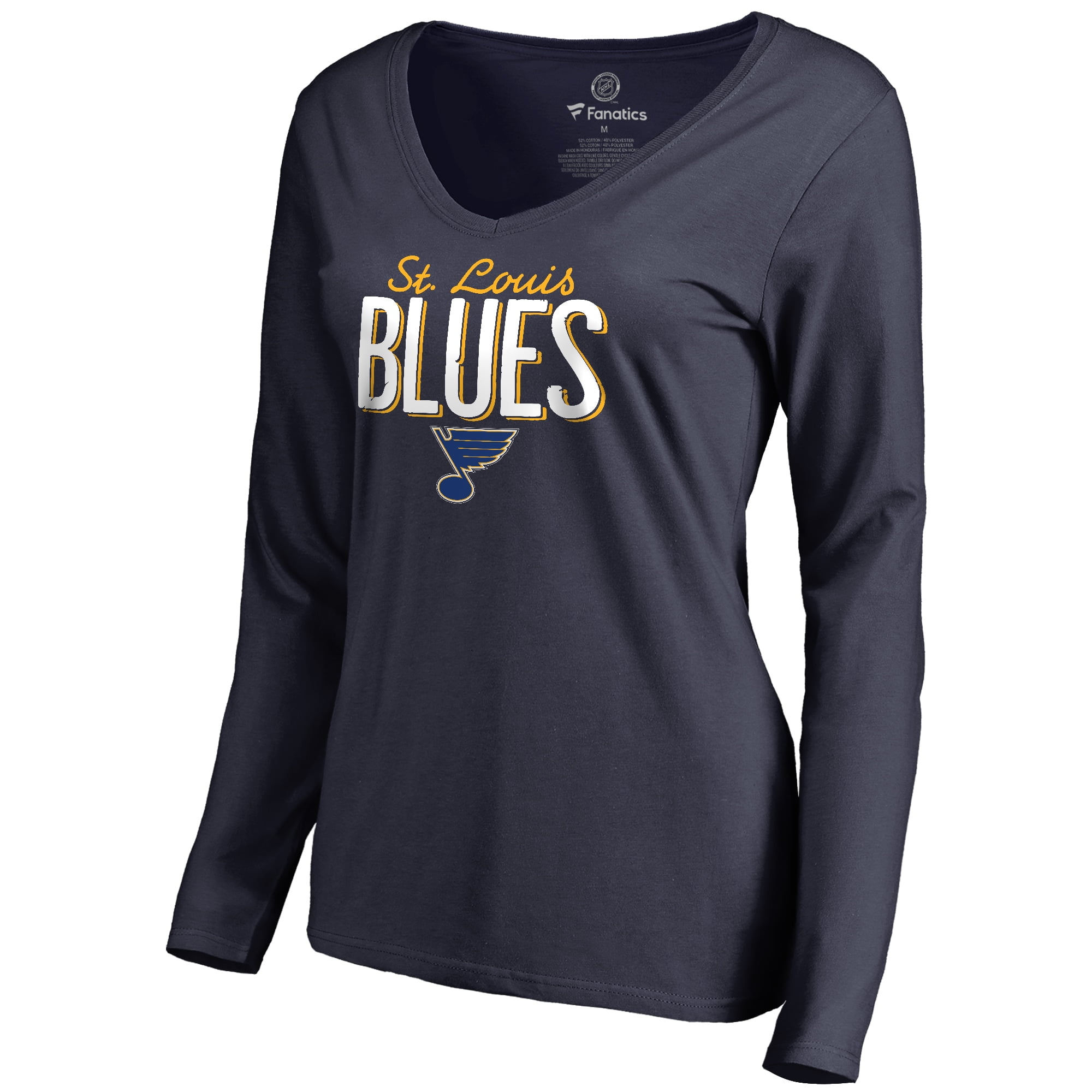 St. Louis Blues Women's Nostalgia Long Sleeve T-Shirt - Blue - Walmart.com - Walmart.com