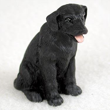 Black Labrador Retriever Figurine - Labrador Retriever Miniature Dog Figurine - Black, Black Lab Measures 1.75 tall By Conversation Concepts Ship from US