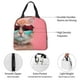 thumbnail image 4 of Disketp Cool Cat Pink Sunglasses Bolsa Térmica para Almuerzo para Hombre y Mujer, Ideal para Trabajo, Senderismo y Picnic, 4 of 8