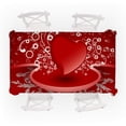 thumbnail image 3 of Up to 65% Off SMihono Valentine's Day Table Cloth Rectangular Tea Table Cover Dining Home Decor, 3 of 5