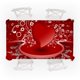 thumbnail image 3 of RBCKVXZ Decoración del día de San Valentín en liquidación, mantel rectangular para mesa de té, comedor, decoración del hogar, ¡regalos del día de San Valentín!, 3 of 5