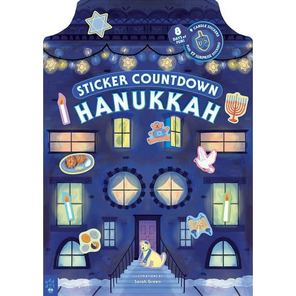 Sticker Countdown Sticker Countdown: Hanukkah, (Hardcover)
