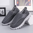 thumbnail image 4 of Deporte Con Ligeras para Edema Zapatos Ortopédicos Sin Cordones Diabéticos Cierre Ajustable Absorción Impactos Personas Mayores, 4 of 9