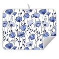 thumbnail image 5 of Ryvnso Garden Flowers Dish Drying Mat for Kitchen Countertop 18x24 Large Dish Pad Drainer Rack Dish Sink Mats, 5 of 7