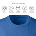 thumbnail image 3 of Lands' End Essentials Women's Long-Sleeve Soft Cotton T-Shirt - Tailored Feminine Fit, 3 of 5