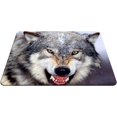 thumbnail image 4 of Wolf Gaming Mousepad Angry Wolf in The Snow Mouse Pad Mouse Mat for Computer Desk Laptop Office 9.5 X 7.9 Inch Non-Slip Rubber, 4 of 5