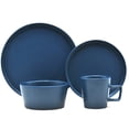 thumbnail image 1 of Vajilla Moderna Minimalista De Ceramica Con 16 Piezas Para 4 Personas Chefmaker Modelo Praga Color Azul, 1 of 3