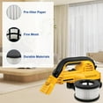 thumbnail image 5 of Filtre de Remplacement Haute Efficacité DC5151H pour Aspirateur Humide et Sec Dewalt DC5151H DC515 DCV517 DCV517B, Filtre d'Aspirateur Réutilisable Lavable 6 Pack, 5 of 5