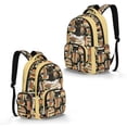 thumbnail image 2 of Xixirimido Black Cat Books Floral Print Backpack for Boys Girls Elementary Middle School Bookbag Kids Lightweight Back Pack Multi Pocket School Bags Large Capacity, 2 of 8