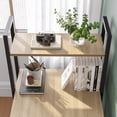thumbnail image 4 of Bestier 47 inch Computer Desk with Shelves Home Office Desk Corner Desk, 4 of 8