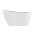 thumbnail image 5 of Vanity Art 54" Acrylic Freestanding Soaking Bathtub, 5 of 10
