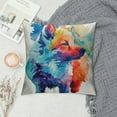 thumbnail image 2 of Nawypu  Watercolor Dog Corgi Throw Pillow Cushion Corgi Colorful Dog Silhouette Pillow Cases New Puppy Dog Pillows Nursery Decor Modern Sofa Pillowcase for Sofa Chair Car, 2 of 5