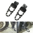thumbnail image 2 of Reposapiés Reposapiés Pedales para Scrambler 400800 1100 15-20 Frente Negro Baoblaze estriberas de motocicletas, 2 of 8