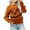 Orange, variant on Odeerbi Kids Girls Crewneck Sweatshirts Halloween Pullover Sweatshirts 1-12 Years Kids Oversized Sweatshirt Fashion Long Sleeve Pullover Tops Orange