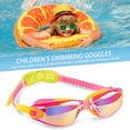 thumbnail image 2 of Tnobhg Kids Swimming Glasses Ergonomic Design Adjustable Anti-Fog UV Protection Swim Eyewear Diving Glasses for Children, 2 of 7