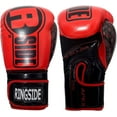 thumbnail image 2 of Ringside Apex Flash Sparring Gloves, IMF-Tech Synthetic Boxing Gloves with Secure Wrist Support, Ideal for Men and Women, Red/Black, 14 oz, 2 of 6