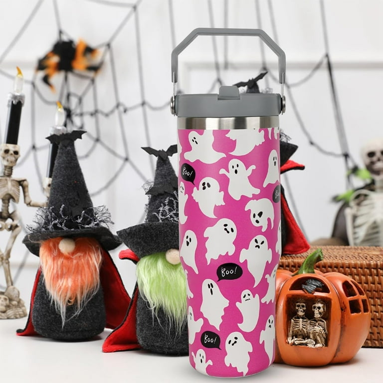 Halloween Pink Ghost Tumbler Halloween Pink Ghost Tumbler