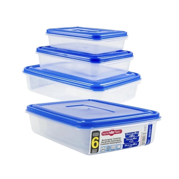 Juego De Contenedores 6 Piezas Plastico Premium Sterlite STERLITE 65689