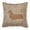 Brown, variant on Dog Breed Burlap Fabric Decorative Pillow