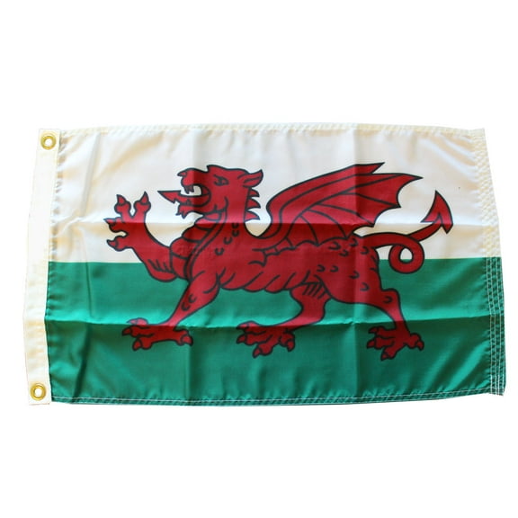 Wales - 12"X18" Nylon Flag