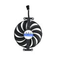 thumbnail image 2 of HUGFEGWE CF1010U12S 95mm Graphics Card Cooling Fan Replacement for ASUS ROG Strix RTX 3060 Ti 3070 3070 Ti 3080 3080 Ti 3090 RX 6800 6700 XT Quiet Cooler Fan (A) CJB91-76117, 2 of 3