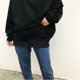 thumbnail image 5 of Falda básica tipo sudadera para mujer - Dobladillo falso, poliéster/acrílico, talla única - Negro/blanco/gris - Decoración informal, 5 of 8
