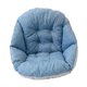thumbnail image 3 of Cojín de repuesto para hamaca, silla colgante, cojín de asiento para cesta, almohadilla de asiento para el hogar, patio, oficina, sala de estar. Azul, 3 of 8