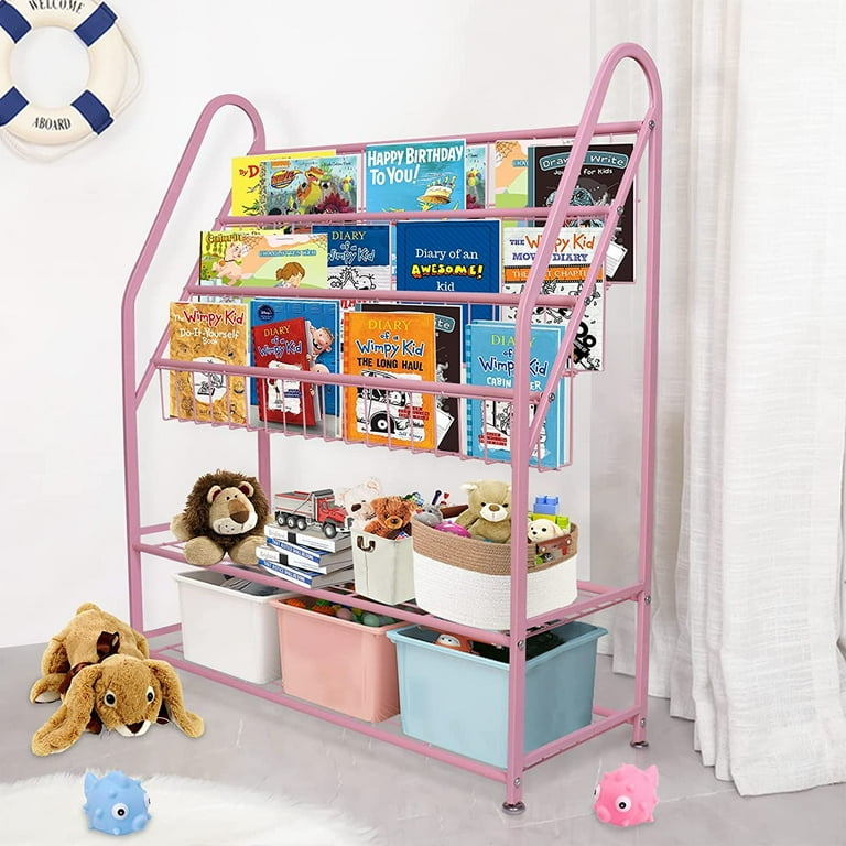 Girls book storage 2025