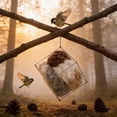 thumbnail image 4 of Sktrjpolfis Nesting Material Outdoor Yard Art with Hanging Loop for Backyard Birds, 4 of 6