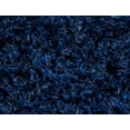 thumbnail image 5 of Chesapeake Microfiber Polyester Shag Teal Oreo Area Rug (5'x7'), 5 of 6