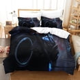 thumbnail image 1 of Motorcycle Girl Soft Microfiber Duvet Cover, Comforter with Zipper Closure, Bedding Set with Pillowcase Double x, 1 of 5