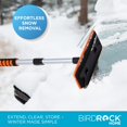 thumbnail image 3 of Cepillo para nieve con raspador de hielo extensible BIRDROCK HOME 36", 3 of 9